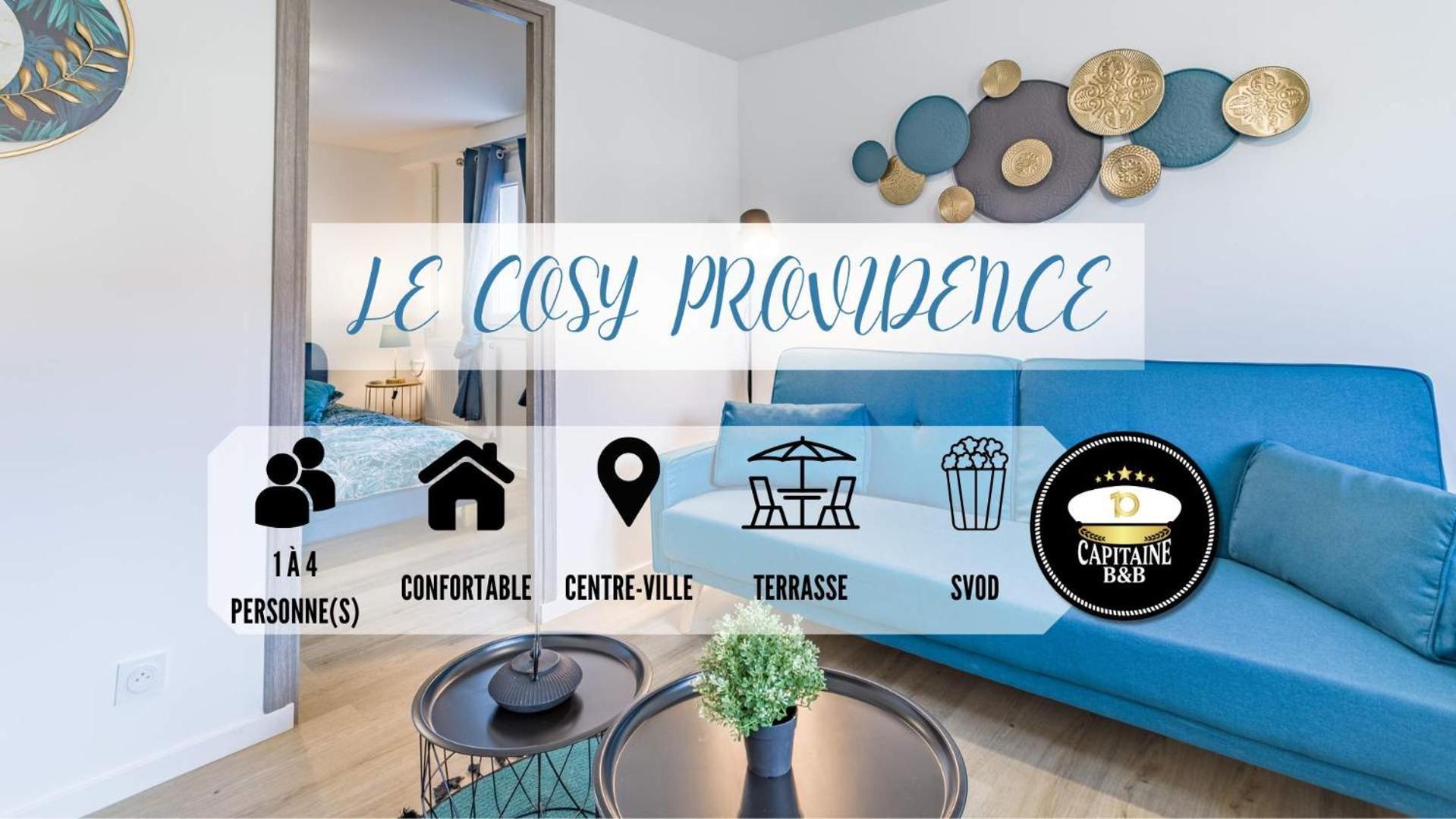 트루아 Le Cosy - Providence - Parking - Terrasse 아파트 외부 사진